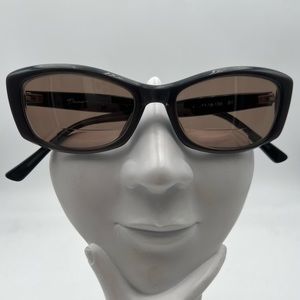 Vintage Thalia Blue Oval Sunglasses Frames